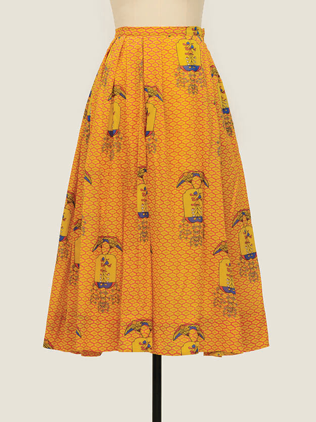 It's Windy Cindy Skirt - Willow Wishes Dandelion Red