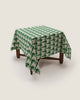 Kasturi Square Table Cloth - Palm Green