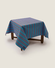 画像をギャラリービューアに読み込む, Kasturi Table Cloth - Chairs Blue
