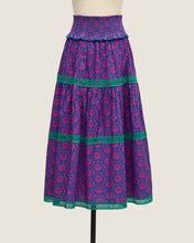 画像をギャラリービューアに読み込む, Flexi Skirt - Willow Wishes Dandelion Blue
