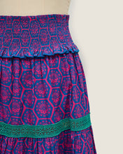 画像をギャラリービューアに読み込む, Flexi Skirt - Willow Wishes Dandelion Blue
