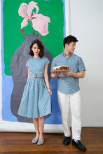 画像をギャラリービューアに読み込む, Men&#39;s Shirt S/S  - Love Lace II Blue
