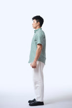 画像をギャラリービューアに読み込む, Men&#39;s Shirt S/S  - Love Lace II Green
