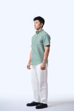 画像をギャラリービューアに読み込む, Men&#39;s Shirt S/S  - Love Lace II Green
