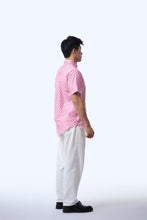 画像をギャラリービューアに読み込む, Men&#39;s Shirt S/S  - Love Lace II Pink
