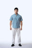 Men's Shirt S/S  - Love Lace II Blue