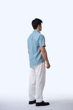 画像をギャラリービューアに読み込む, Men&#39;s Shirt S/S  - Love Lace II Blue
