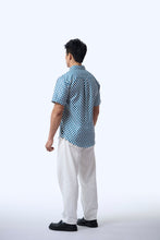 画像をギャラリービューアに読み込む, Men&#39;s Shirt S/S  - Love Lace II Blue
