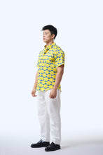 画像をギャラリービューアに読み込む, Men&#39;s Shirt S/S  - Cloud 9 Yellow
