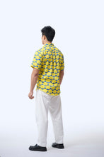 画像をギャラリービューアに読み込む, Men&#39;s Shirt S/S  - Cloud 9 Yellow
