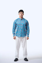 画像をギャラリービューアに読み込む, Men&#39;s Shirt L/S  - Cloud 9 Blue
