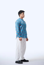 画像をギャラリービューアに読み込む, Men&#39;s Shirt L/S  - Cloud 9 Blue
