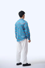 画像をギャラリービューアに読み込む, Men&#39;s Shirt L/S  - Cloud 9 Blue
