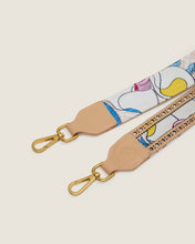 画像をギャラリービューアに読み込む, Shoulder Strap (Leather) - Mandi Bunga White
