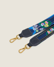 画像をギャラリービューアに読み込む, Shoulder Strap (Leather) - Violets &amp; Radicchio
