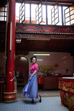 画像をギャラリービューアに読み込む, Wrap Skirt (Reversible) - Sharp In Style Baby Blue
