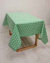 画像をギャラリービューアに読み込む, Square Table Cloth - Willow Wishes Green
