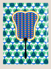 画像をギャラリービューアに読み込む, Fan Love On Top Green - Art Print A3