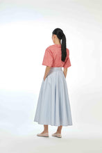 画像をギャラリービューアに読み込む, 50&#39;s Skirt - Sila Duduk Blue
