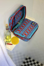 画像をギャラリービューアに読み込む, Kasturi Toiletries Bag - Chairs Blue
