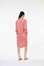 画像をギャラリービューアに読み込む, Classic Shirt Dress - Sila Duduk Red
