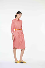 画像をギャラリービューアに読み込む, Classic Shirt Dress - Sila Duduk Red
