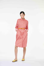画像をギャラリービューアに読み込む, Classic Shirt Dress - Sila Duduk Red
