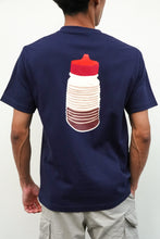 画像をギャラリービューアに読み込む, T-Shirt Red Soya - Navy Blue