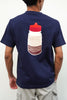 T-Shirt Red Soya - Navy Blue