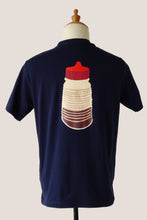 画像をギャラリービューアに読み込む, T-Shirt Red Soya - Navy Blue