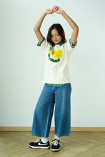 画像をギャラリービューアに読み込む, T-Shirt Yellow Dandelion - Beige