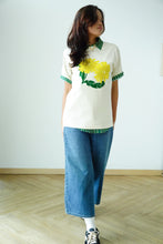画像をギャラリービューアに読み込む, T-Shirt Yellow Dandelion - Beige