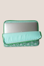 画像をギャラリービューアに読み込む, Laptop Bag Willow Wishes Green (Large)