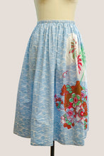 画像をギャラリービューアに読み込む, Pleated Knee Length Skirt - Kawaii Hawaii