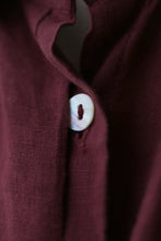 画像をギャラリービューアに読み込む, Long Sleeve Shirt - Burgundy