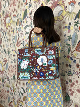 画像をギャラリービューアに読み込む, Large Farah (Leather) - Mandi Bunga Chocolate
