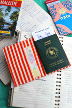 画像をギャラリービューアに読み込む, Nala Passport Holder - Heaven Lotus Peach
