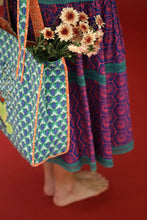 画像をギャラリービューアに読み込む, Flexi Skirt - Willow Wishes Dandelion Blue
