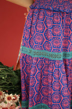 画像をギャラリービューアに読み込む, Flexi Skirt - Willow Wishes Dandelion Blue
