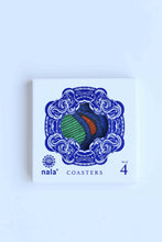 画像をギャラリービューアに読み込む, Coaster - Kaya Magnolia &amp; Willow Wishes (set of 4)
