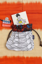 画像をギャラリービューアに読み込む, Kinchaku Pouch - The Oriental White