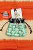 Kinchaku Pouch - Jacaranda Green