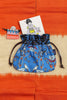 Kinchaku Pouch - Parrot Blue