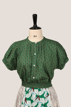 画像をギャラリービューアに読み込む, Button Up Shirt - Orchid Green