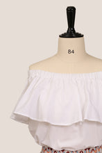 画像をギャラリービューアに読み込む, Half Moon Top - White