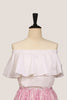 Half Moon Top - White