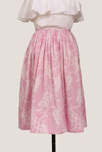 画像をギャラリービューアに読み込む, Pleated Knee Length Skirt - King Fisher
