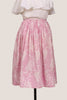 Pleated Knee Length Skirt - King Fisher