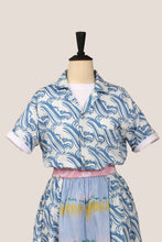 画像をギャラリービューアに読み込む, Unisex Shirt - Waterfall Blue