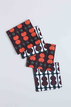画像をギャラリービューアに読み込む, Coaster - Pinafleur Brown &amp; Pinafleur Orange (set of 4)
